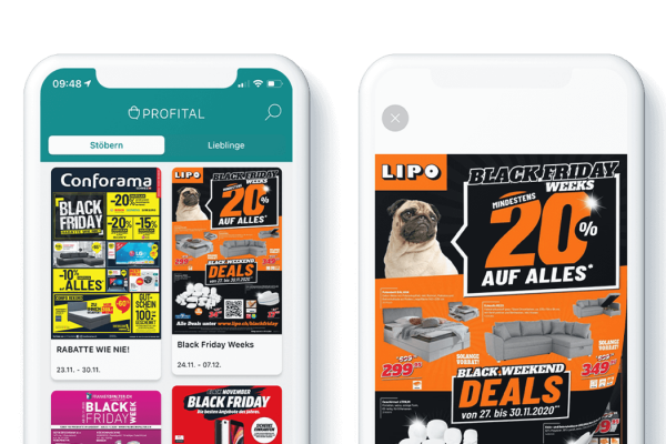 
                        Digitale Lipo brochure in the Profital app
                                              